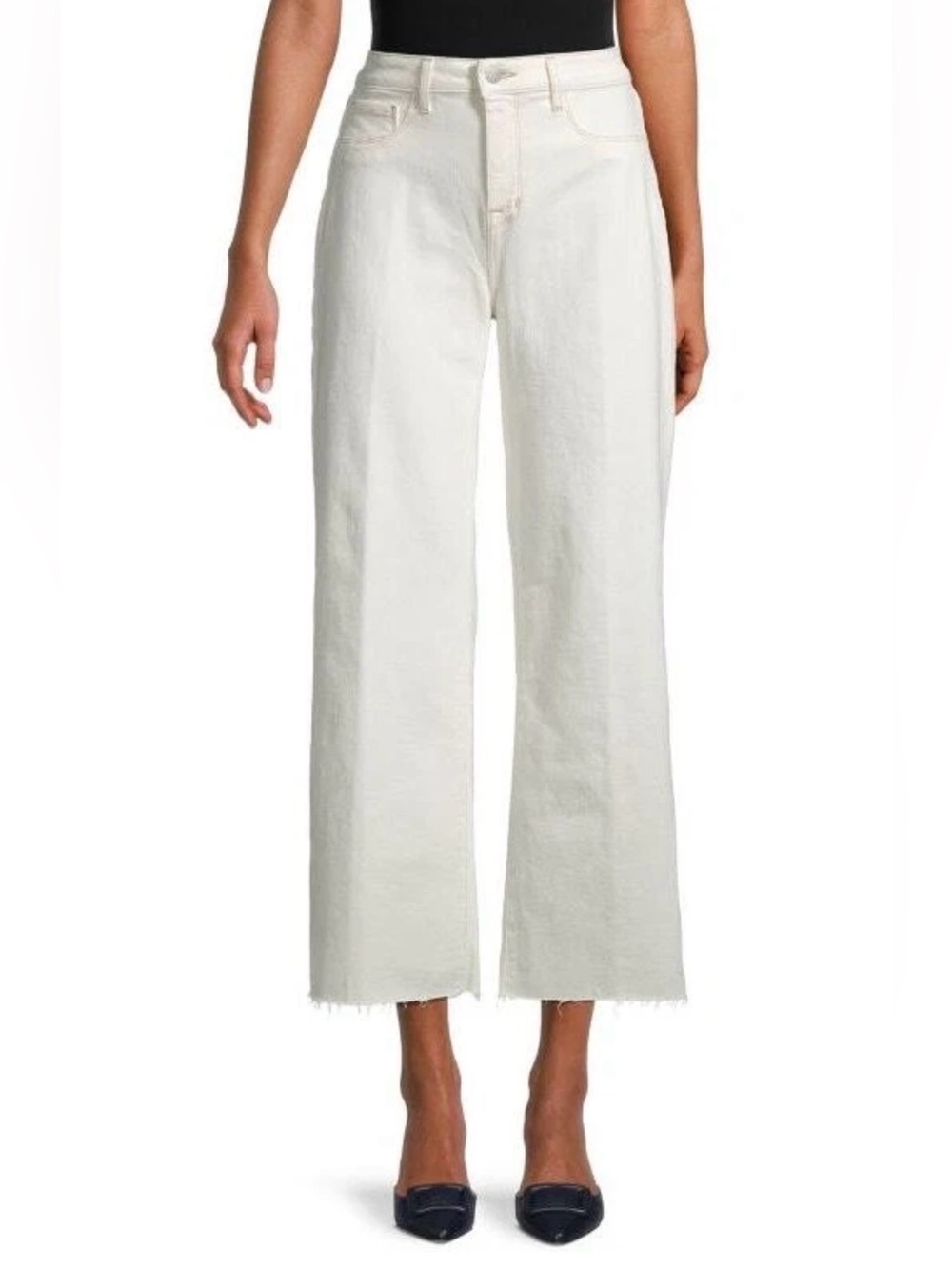 L’AGENCE Danica Wide Leg Cropped Jean